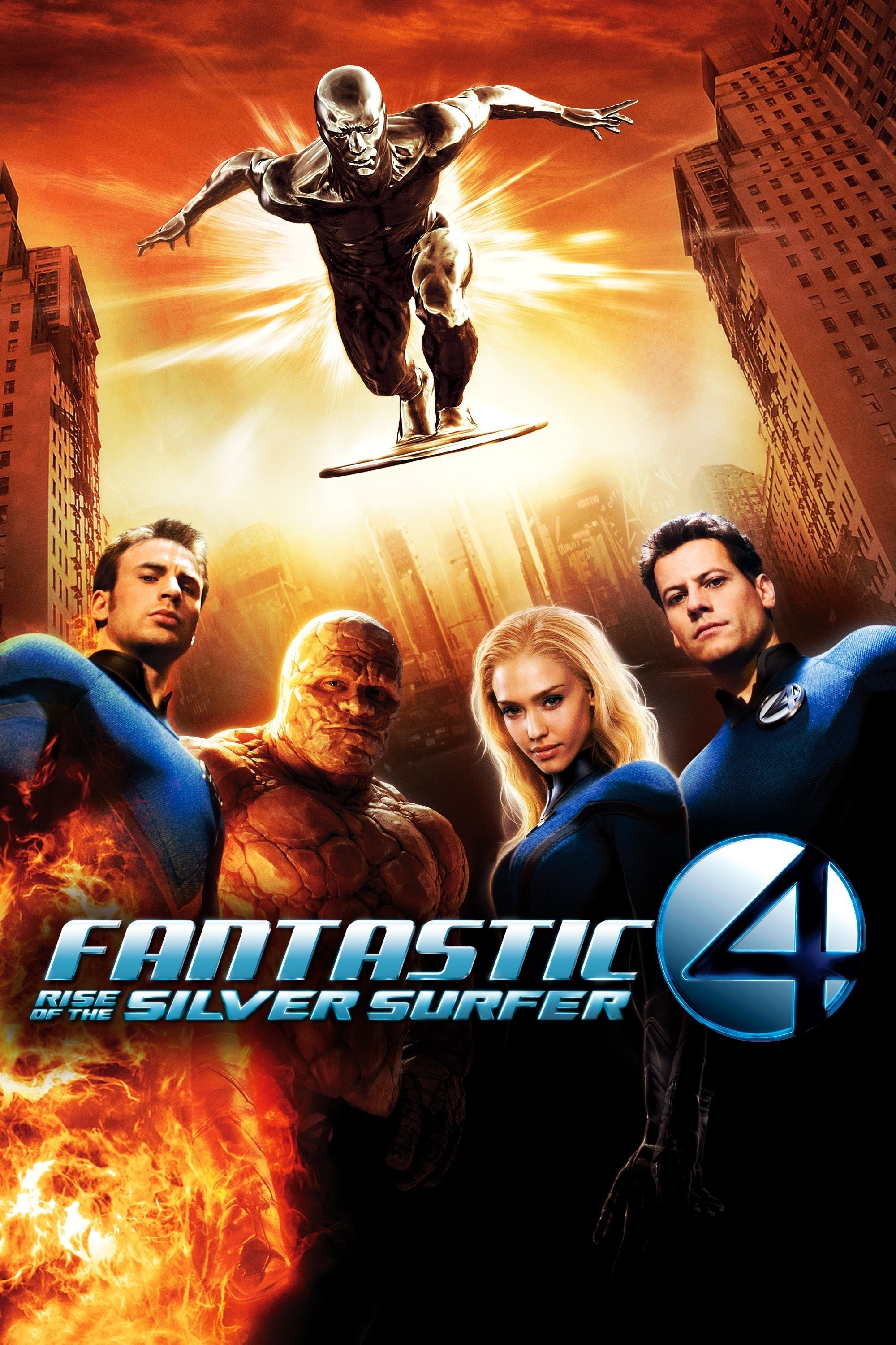 Fantastic Four: Rise of the Silver Surfer Wallpaper