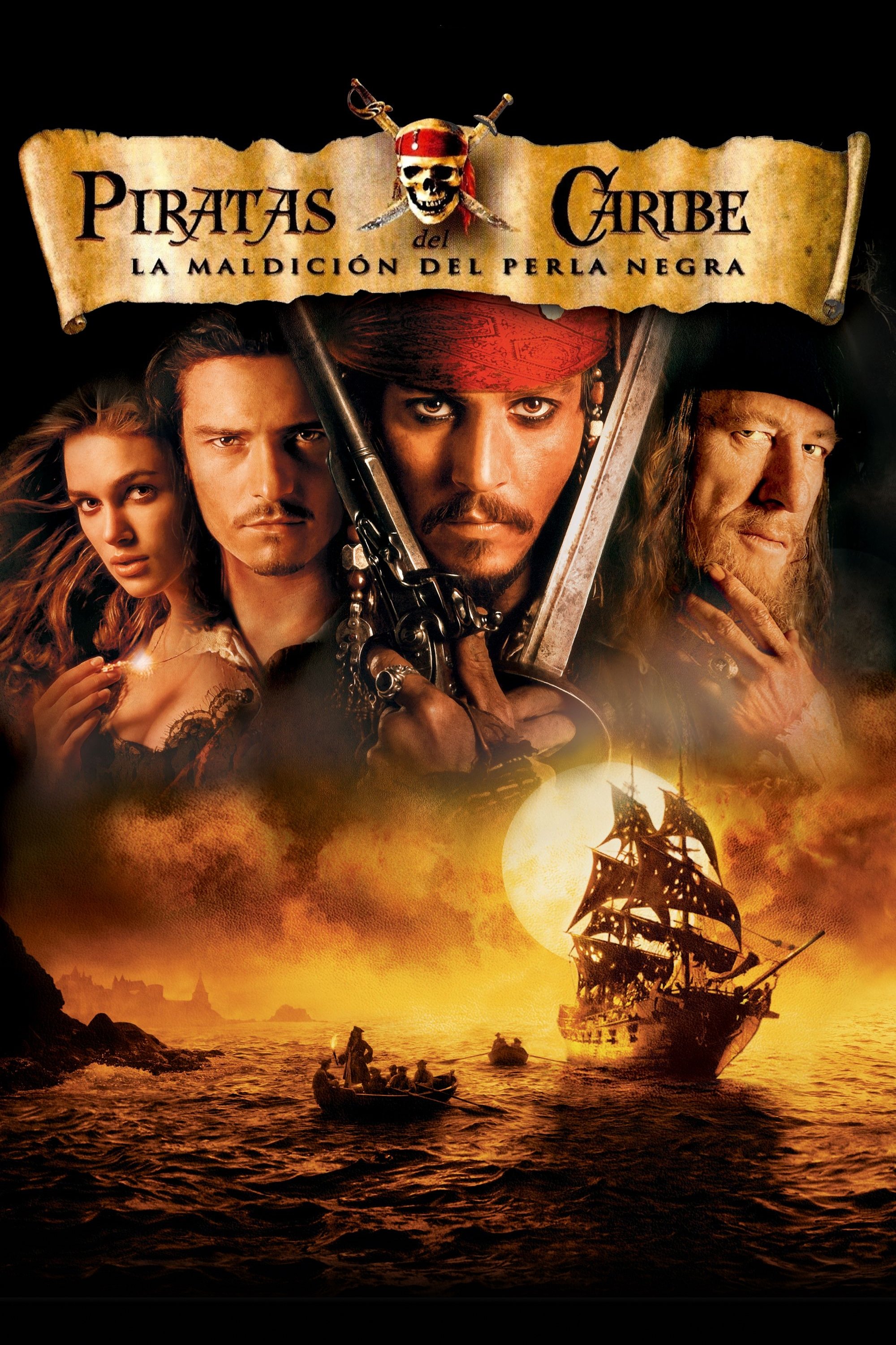 Pirates of the Caribbean: The Curse of the Black Pearl Wallpaper