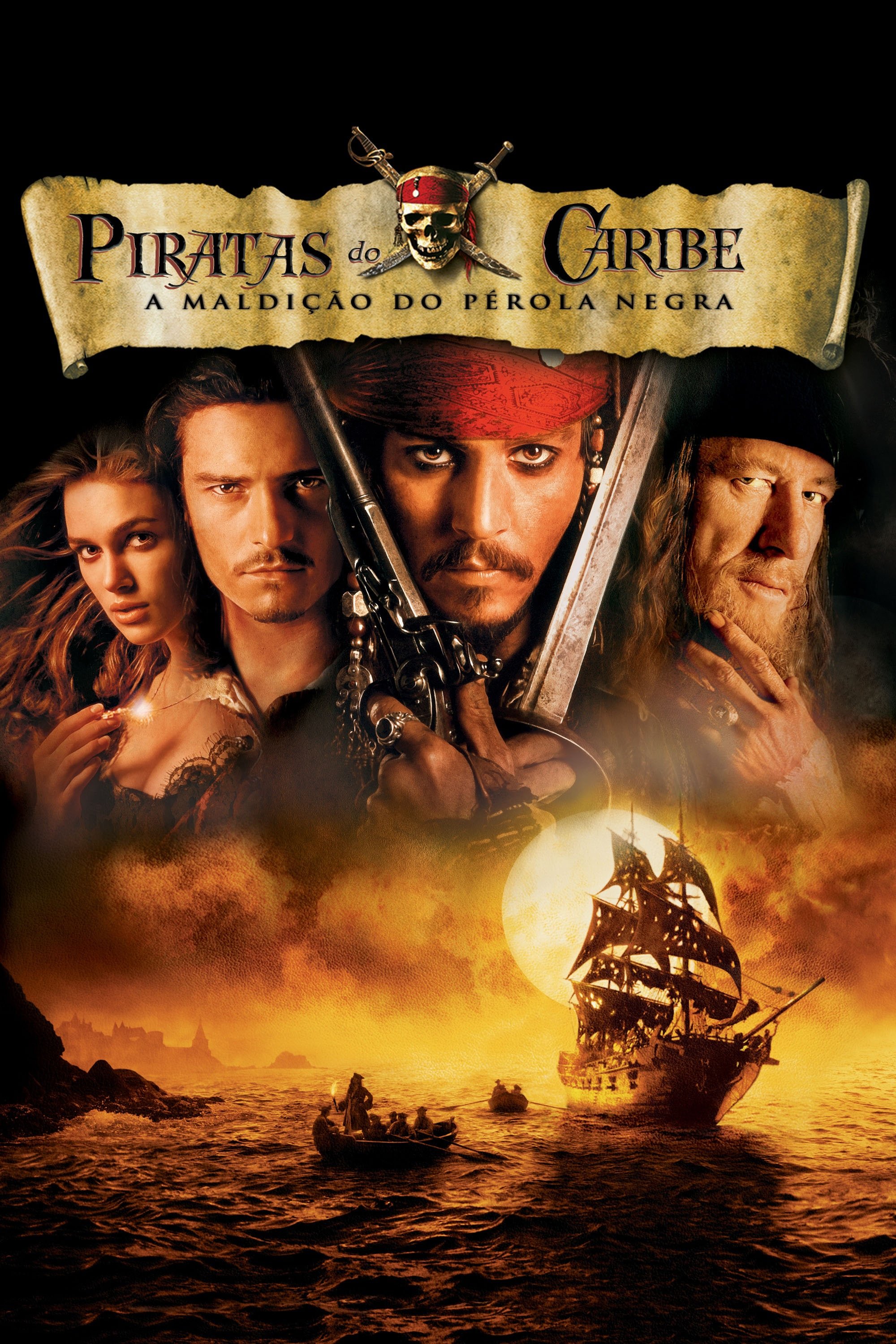 Pirates of the Caribbean: The Curse of the Black Pearl Wallpaper