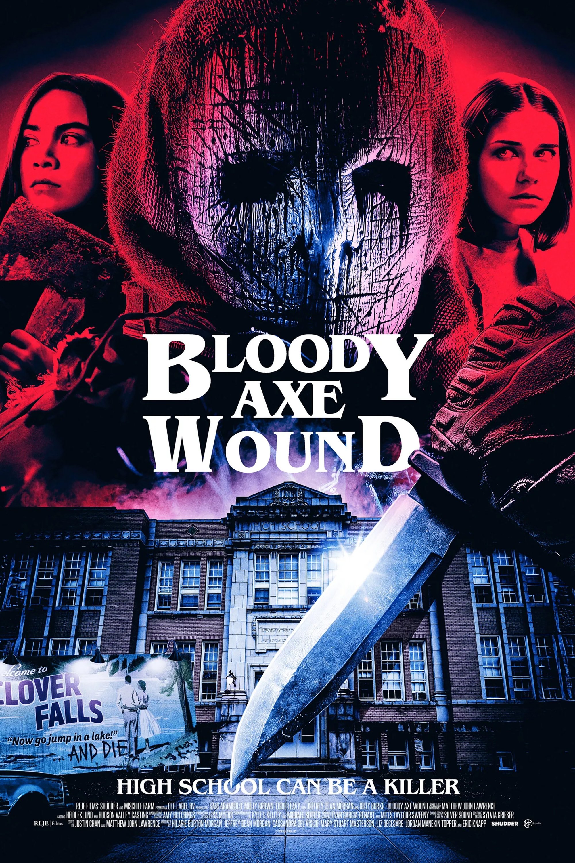 Bloody Axe Wound Wallpaper