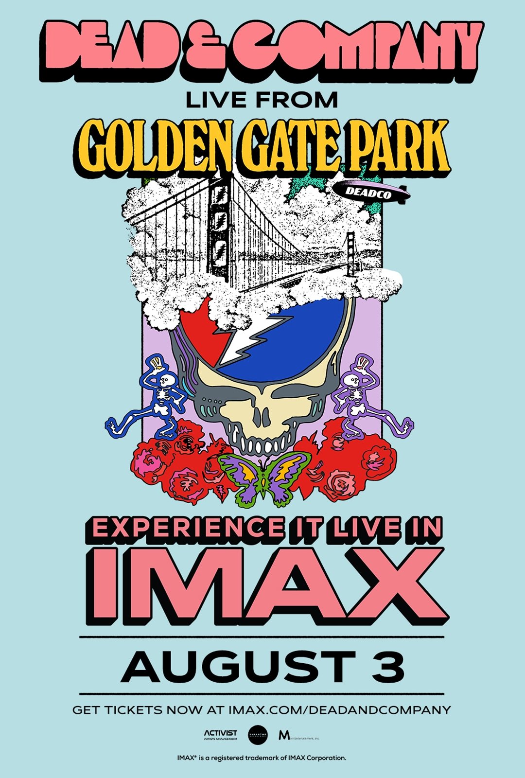 Dead & Company Live In IMAX From Golden Gate Park Wallpaper