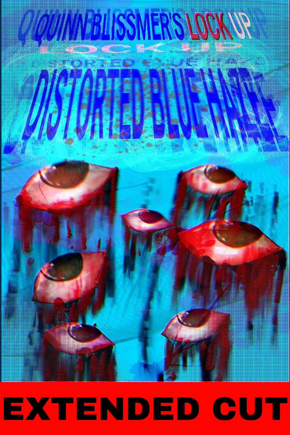 Lock Up: Distorted Blue Haze Wallpaper