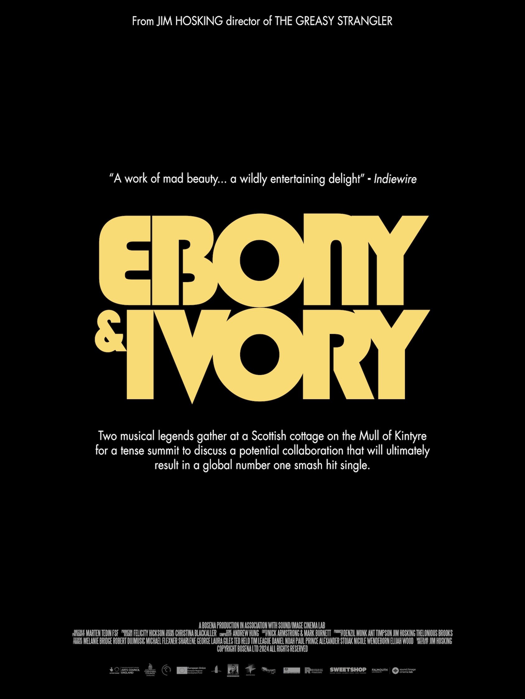 Ebony & Ivory Wallpaper