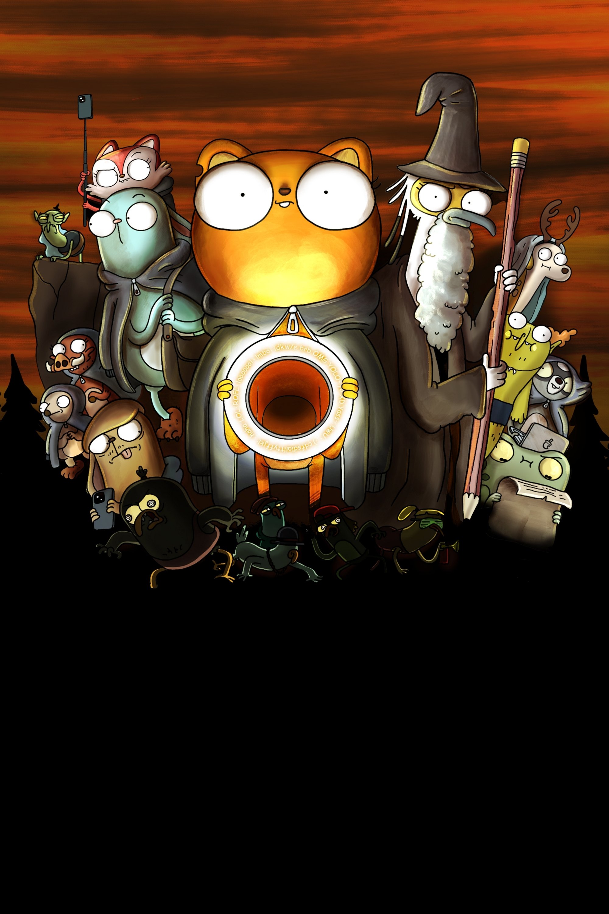 Kiff Lore of the Ring Light Wallpaper