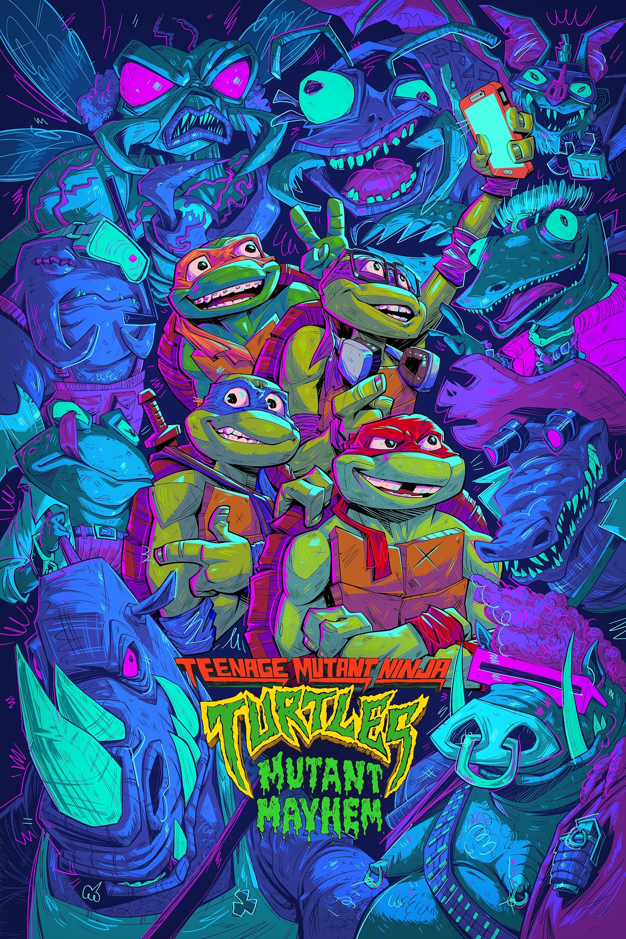 Teenage Mutant Ninja Turtles: Mutant Mayhem Wallpaper