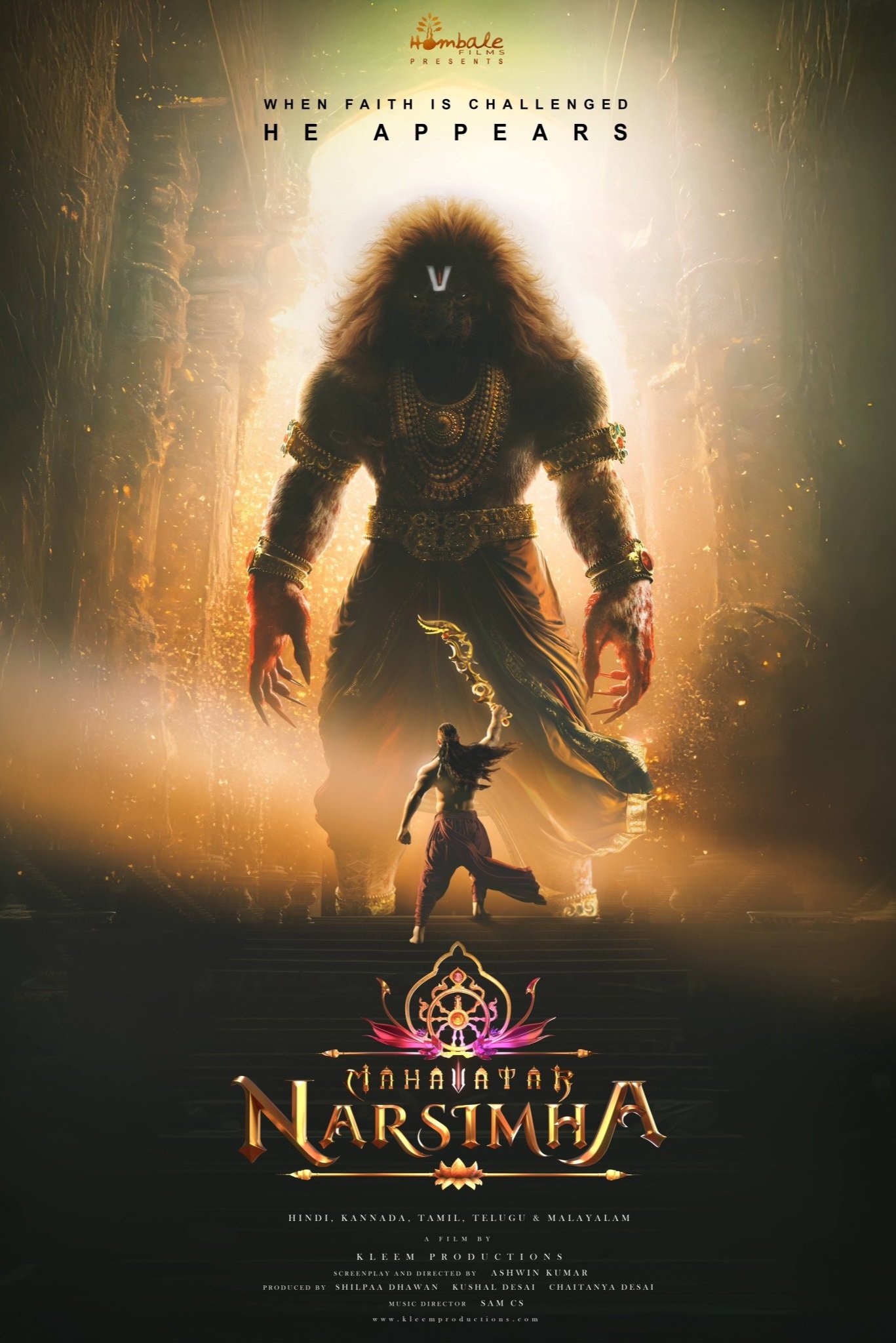 Mahavatar Narsimha Wallpaper