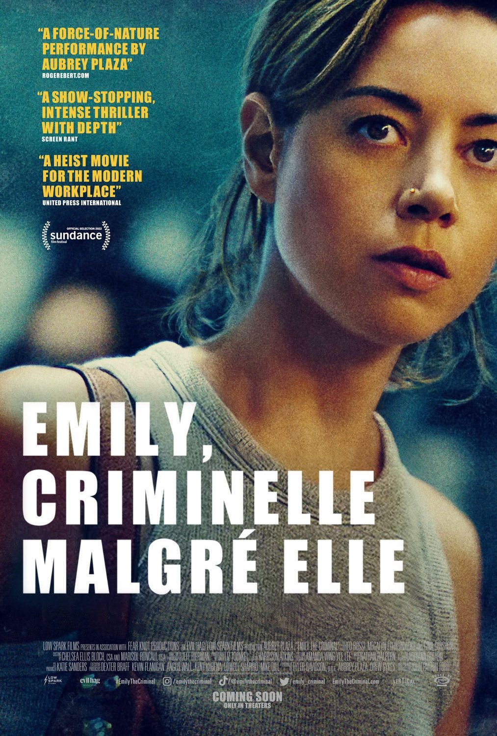 Emily the Criminal Wallpaper