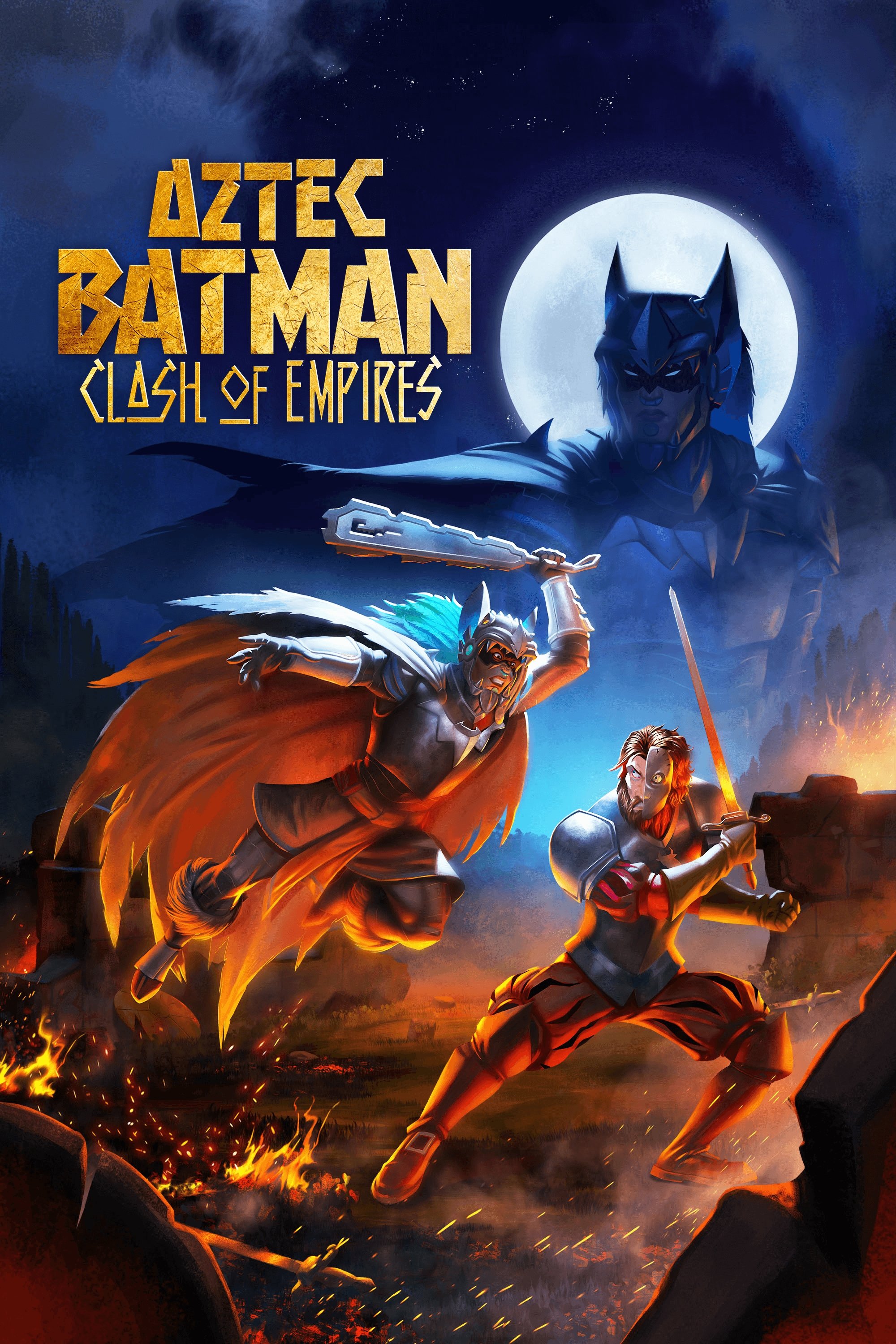 Aztec Batman: Clash of Empires Wallpaper