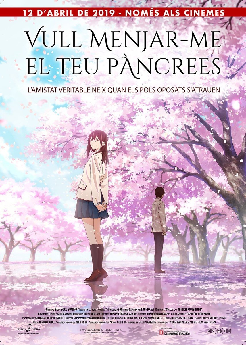 I Want to Eat Your Pancreas Wallpaper