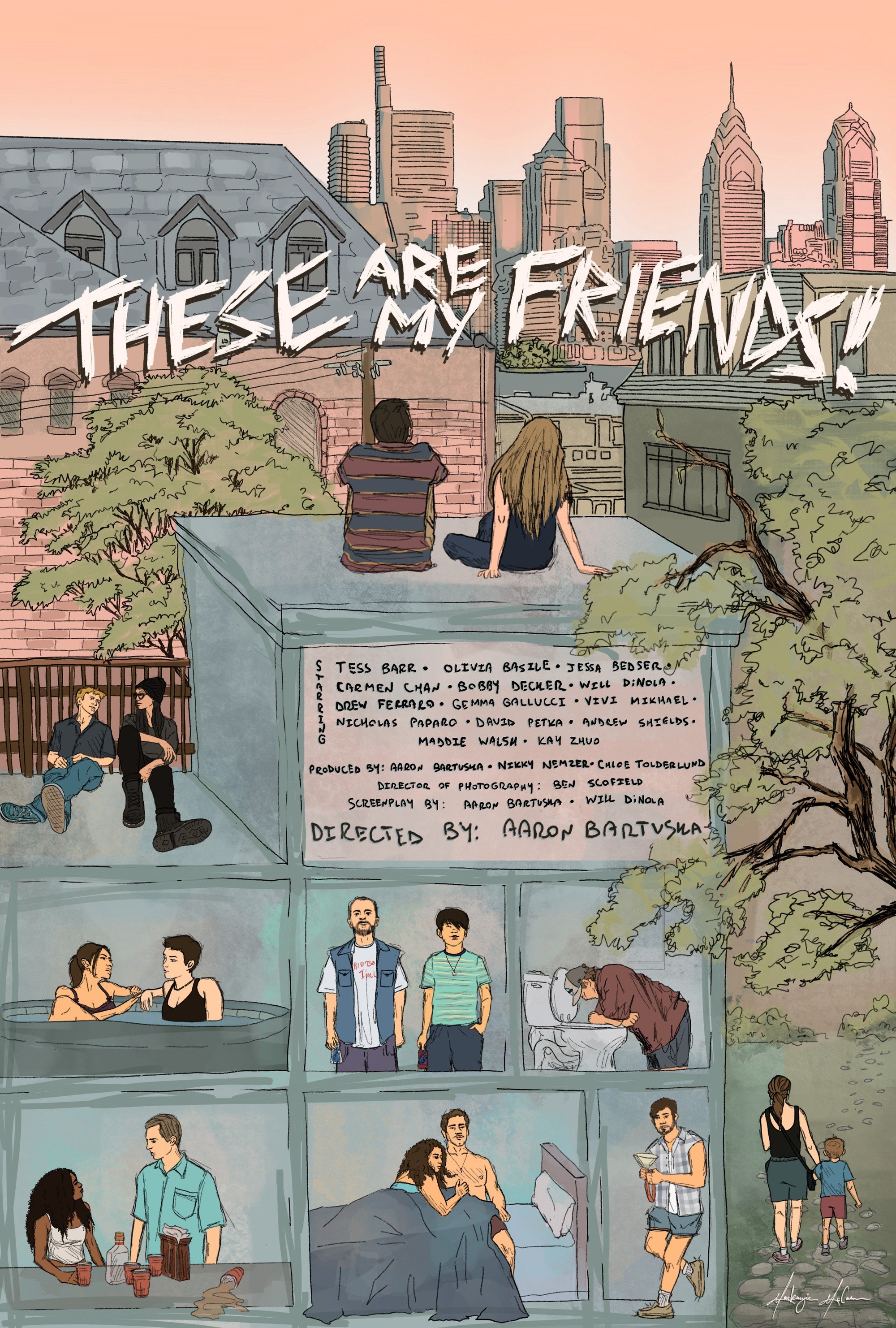 These Are My Friends! Wallpaper