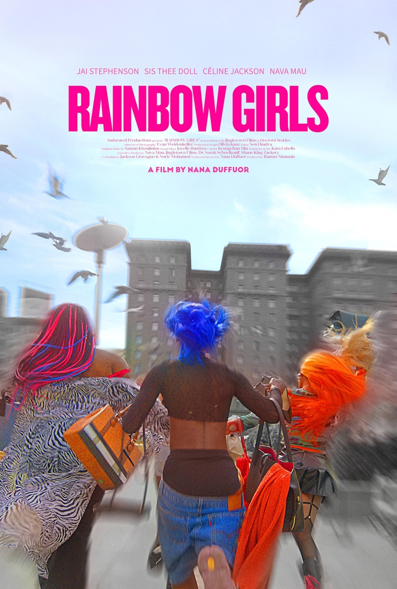 Rainbow Girls Wallpaper