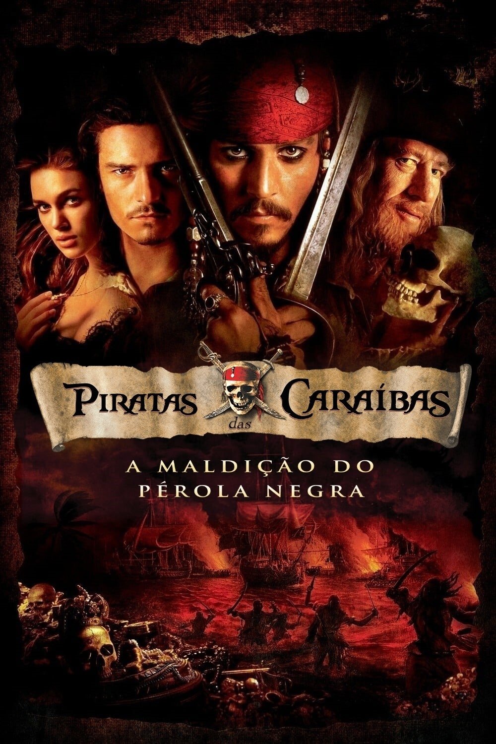 Pirates of the Caribbean: The Curse of the Black Pearl Wallpaper