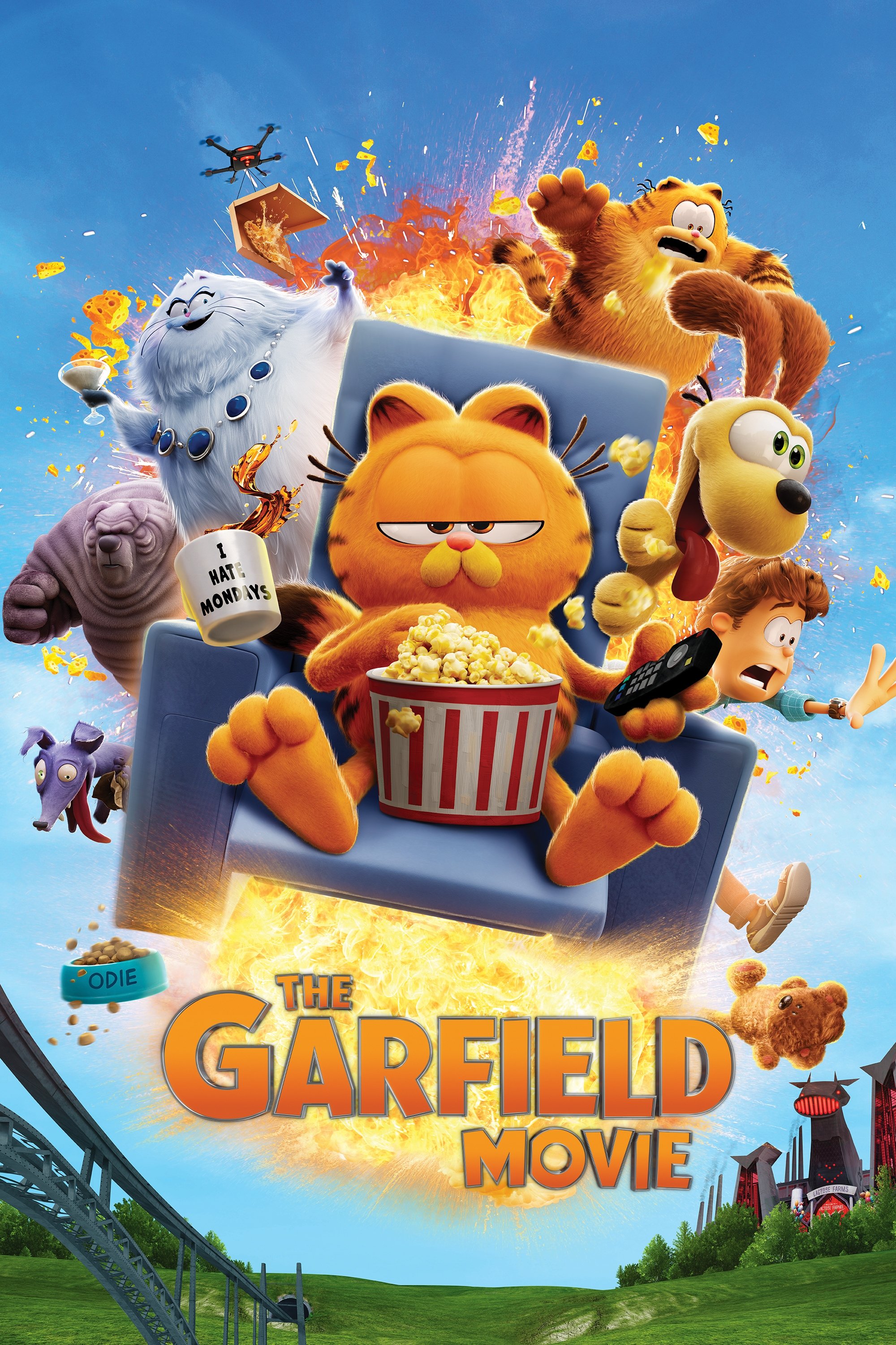 The Garfield Movie Wallpaper