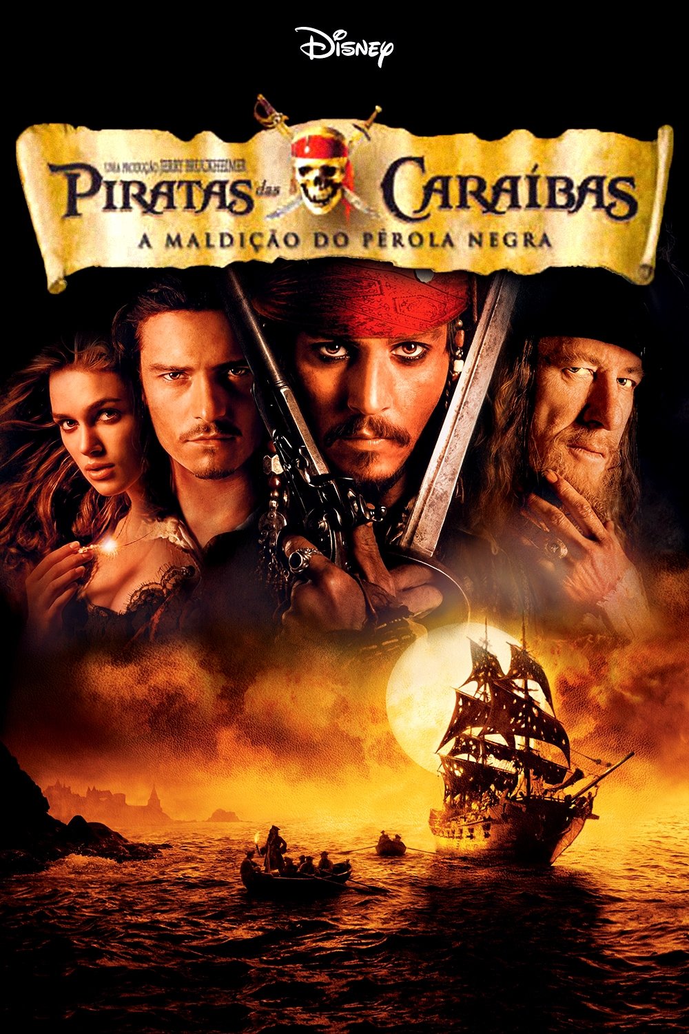 Pirates of the Caribbean: The Curse of the Black Pearl Wallpaper