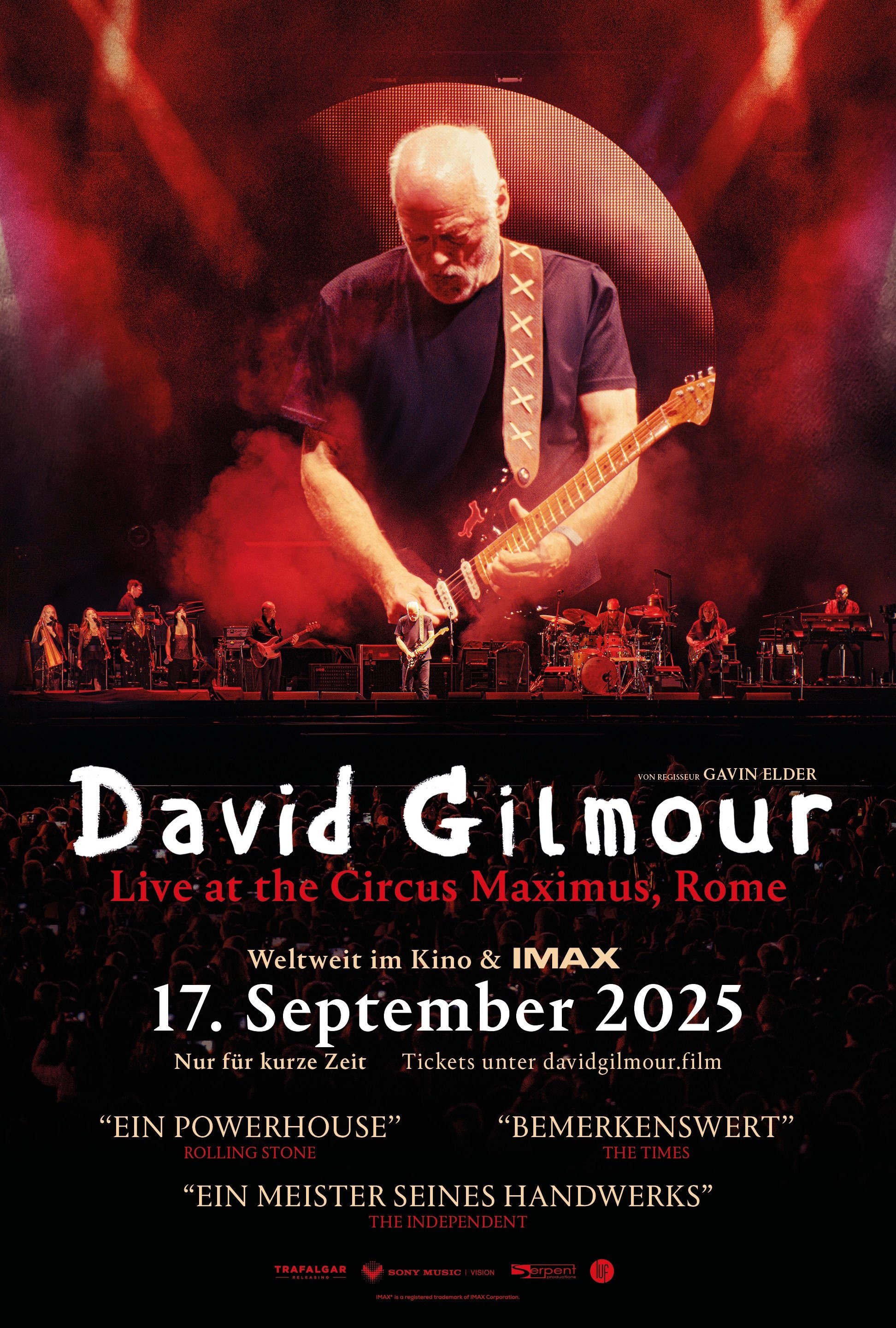 David Gilmour Live at the Circus Maximus, Rome Wallpaper